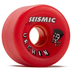 Seismic Urchin 82a Longboard Wheels - Red Elixir - 70mm