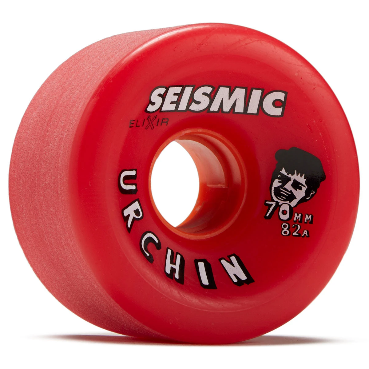 Seismic Urchin 82a Longboard Wheels - Red Elixir - 70mm 3 Seismic Urchin 82a Longboard Wheels - Red Elixir - 70mm