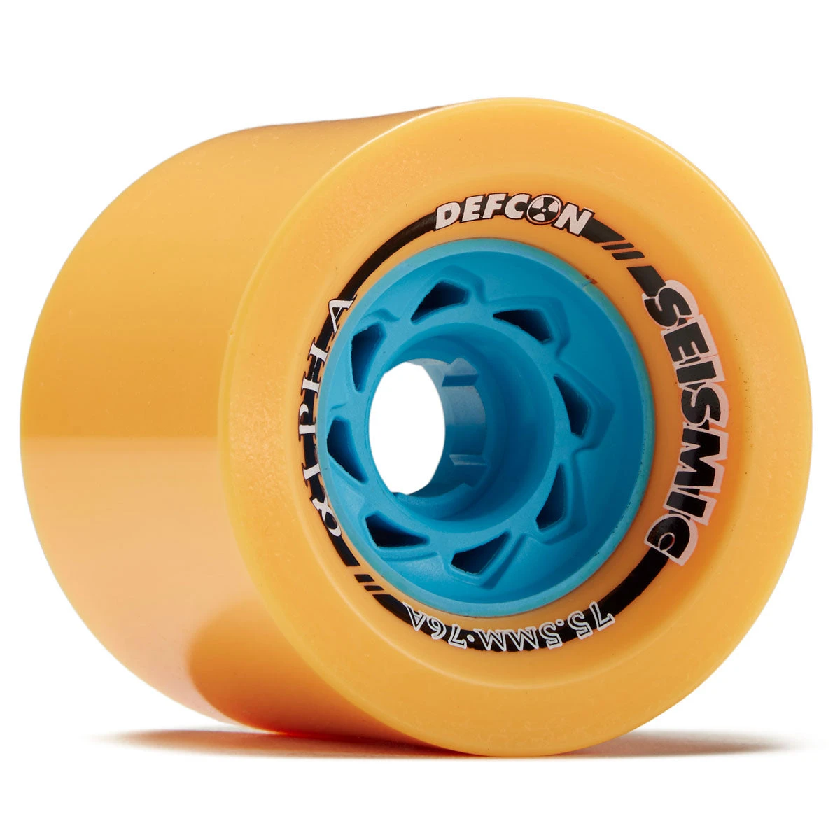 Seismic Alpha 76a Longboard Wheels - Mango - 75.5mm 3 Seismic Alpha 76a Longboard Wheels - Mango - 75.5mm