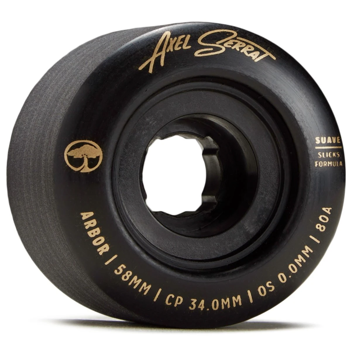 Arbor Suave Axel Serrat 80a Longboard Wheels - Black - 58mm 3 Arbor Suave Axel Serrat 80a Longboard Wheels - Black - 58mm