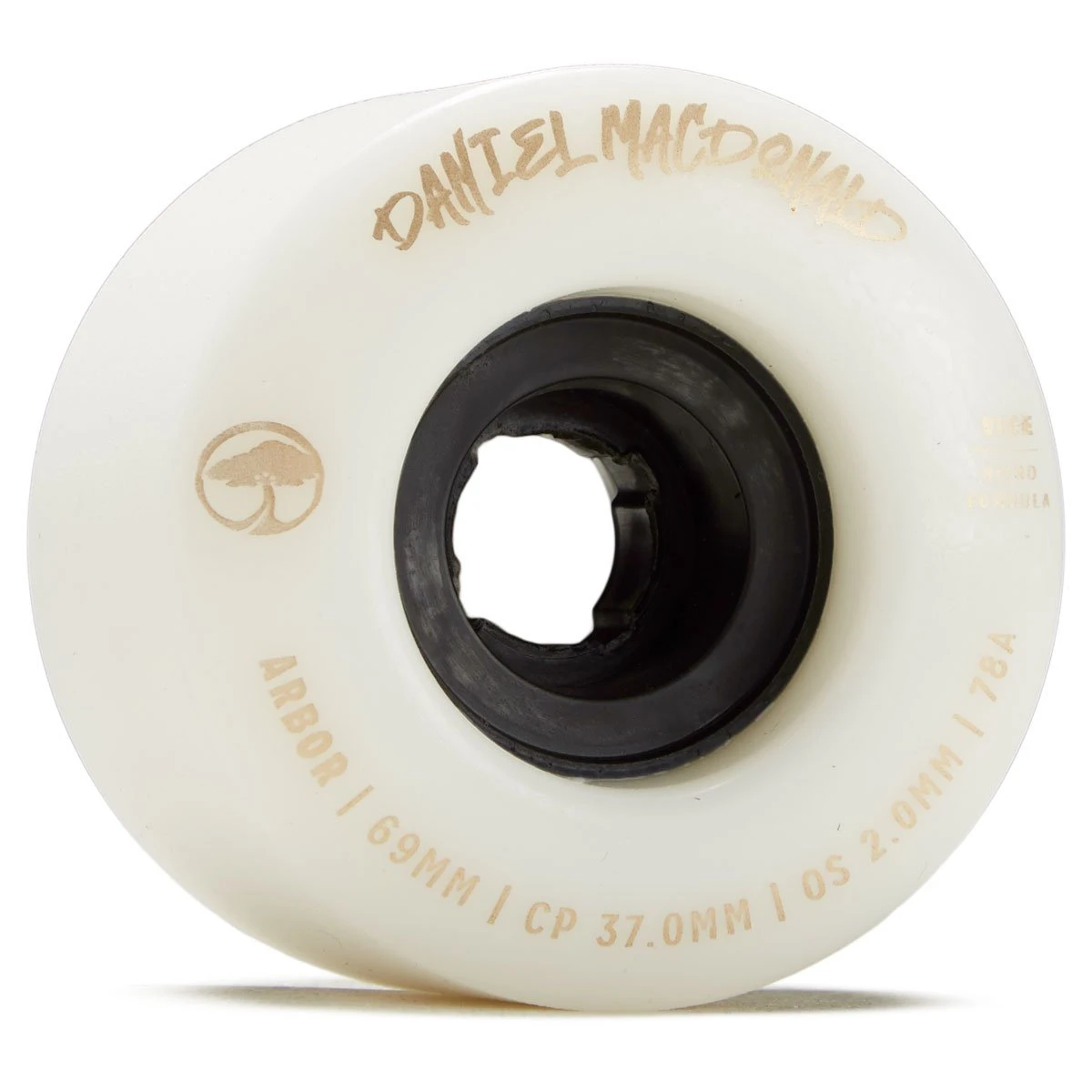 Arbor Vice Daniel MacDonald 78a Longboard Wheels - White - 69mm 3 Arbor Vice Daniel MacDonald 78a Longboard Wheels - White - 69mm