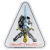 Powell Peralta Powell-Peralta Ray Rodriguez Skull And Sword Sticker - 4.00" -DADDIES Skate Gear BQ3BA6E 1