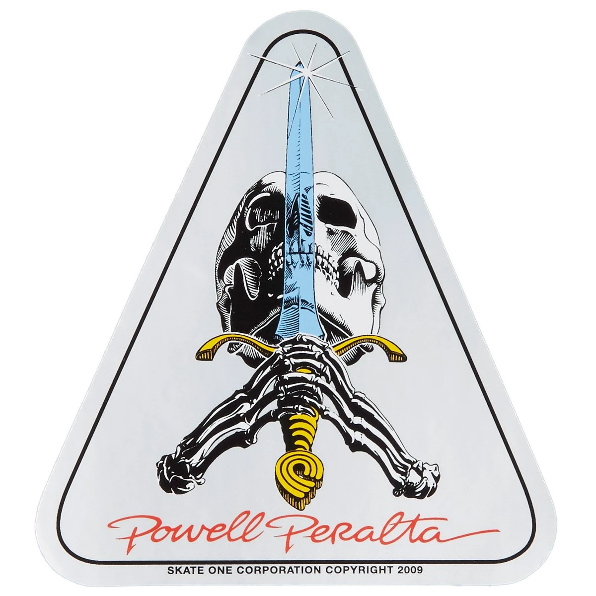 Powell Peralta Powell-Peralta Ray Rodriguez Skull And Sword Sticker - 4.00" 3 Powell Peralta Powell-Peralta Ray Rodriguez Skull And Sword Sticker - 4.00"