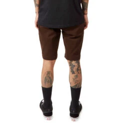 CCS Stretch Chino Shorts - Chocolate -DADDIES Skate Gear BQ46981 4