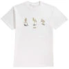CCS Vine Skeleton T-Shirt - White/Bone/Noir -DADDIES Skate Gear BQ4A01C 1