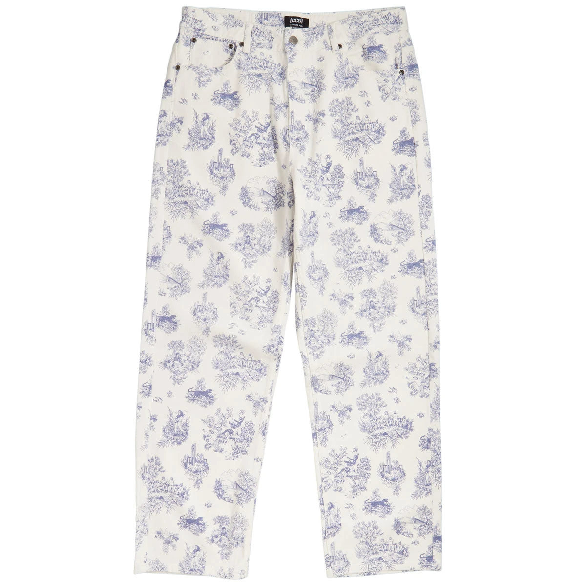 CCS Original Relaxed Toile Denim Jeans - Blanc 3 CCS Original Relaxed Toile Denim Jeans - Blanc