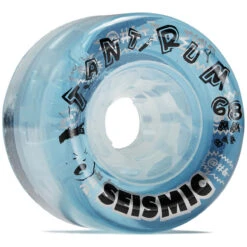 Seismic Tantrum 81a Longboard Wheels - Clear Blue - 68mm