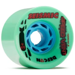 Seismic Speed Vent 81.5a Longboard Wheels - Mint - 73mm