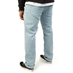 CCS Straight Stretch Denim Jeans - 12oz Bleach Wash -DADDIES Skate Gear BQ553B5 3a