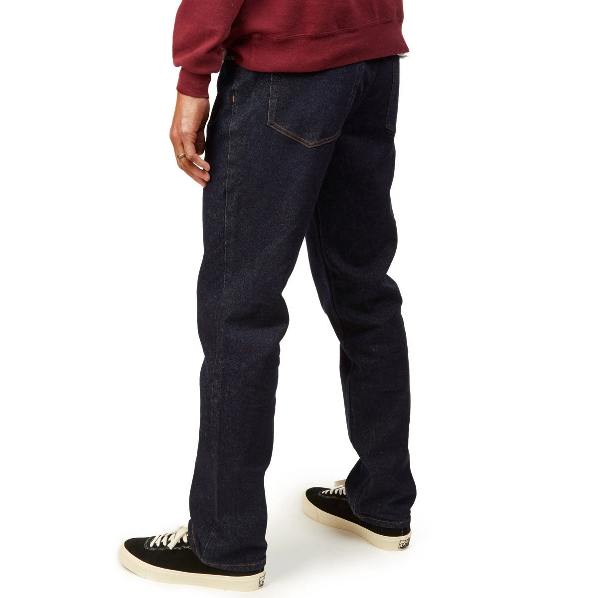 CCS Slim Stretch Denim Jeans - 12oz Indigo 5 CCS Slim Stretch Denim Jeans - 12oz Indigo - Image 3