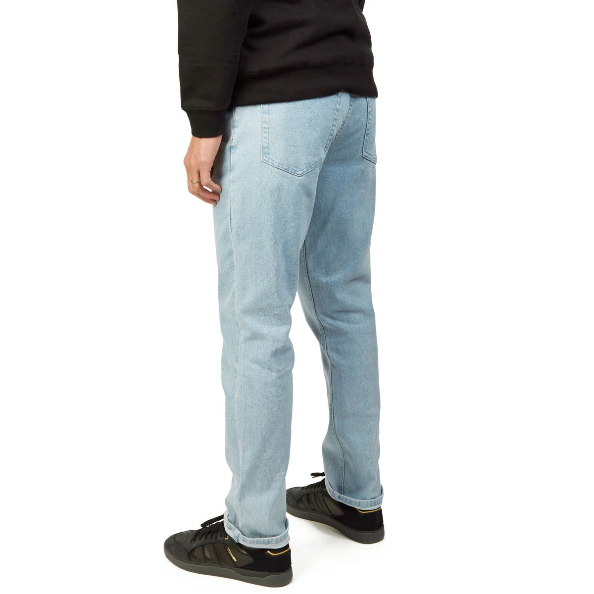 CCS Slim Stretch Denim Jeans - 12oz Bleach Wash 5 CCS Slim Stretch Denim Jeans - 12oz Bleach Wash - Image 3