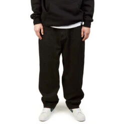 CCS Baggy Taper Denim Jeans - Black