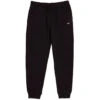 CCS Logo Rubber Patch Sweat Pants - Black -DADDIES Skate Gear BQ572A6 1