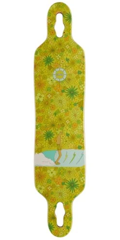 Omen Retro Surf 41" Drop Thru Longboard Deck