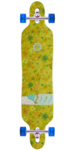 Omen Retro Surf 41" Drop Thru Longboard Complete