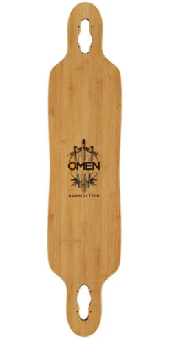 Omen Forever Buttons 41" Drop Thru Longboard Deck -DADDIES Skate Gear BQ5747B 2