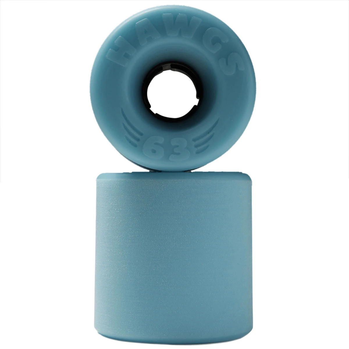 Hawgs Doozies 78a Stone Ground Longboard Wheels - Blue - 63mm 4 Hawgs Doozies 78a Stone Ground Longboard Wheels - Blue - 63mm - Image 2