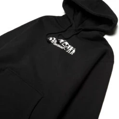 CCS Kickflip Logo Pullover Hoodie - Black/White -DADDIES Skate Gear BQ64091 3