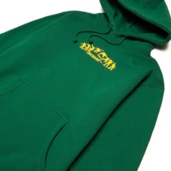 CCS Kickflip Logo Pullover Hoodie - Forest/Yellow -DADDIES Skate Gear BQ640A0 3