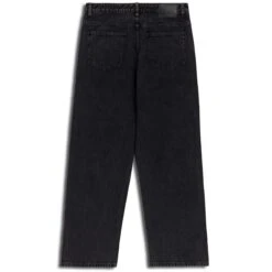 CCS Double Knee Original Relaxed Denim Jeans - Acid Black -DADDIES Skate Gear BQ67B65 2