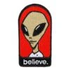 Alien-Workshop Alien Workshop Believe Patch - Red -DADDIES Skate Gear BQ68FF3 1