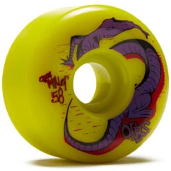 Welcome Orbs Specters Conical 99A Miller Skateboard Wheels - Neon Yellow - 58mm