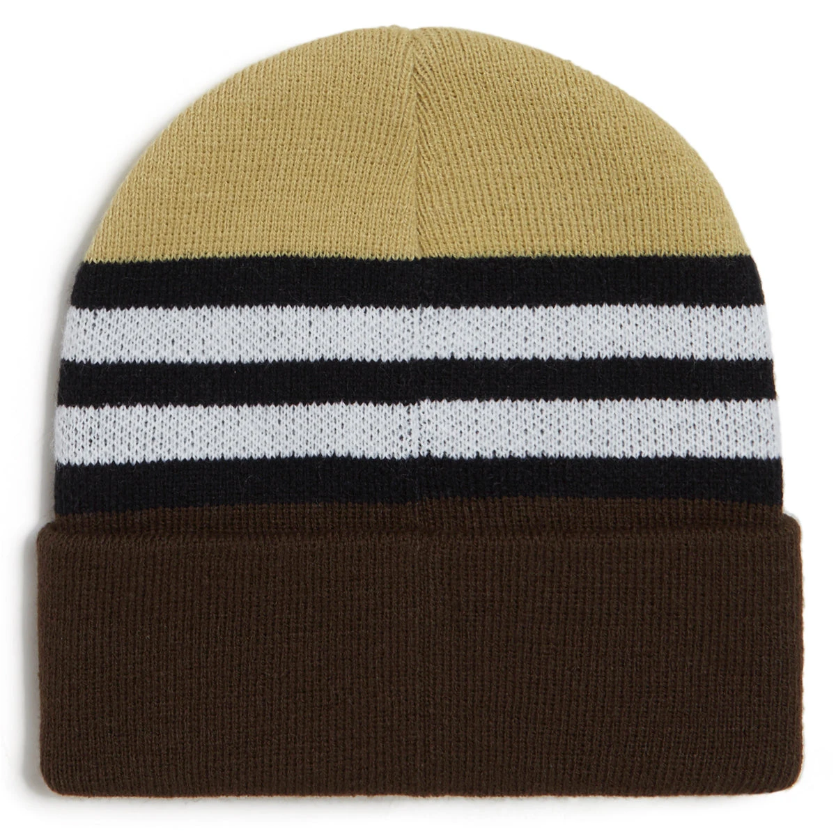 CCS Blockletters Beanie - Brown/Tan 4 CCS Blockletters Beanie - Brown/Tan - Image 2