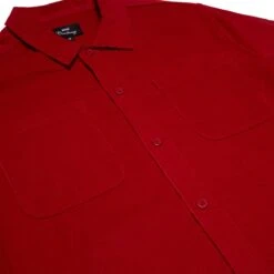 CCS Long Sleeve Corduroy Shirt - Crimson -DADDIES Skate Gear BQ69932 3