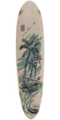 Landyachtz Dipper Postcard Longboard Cruiser Deck