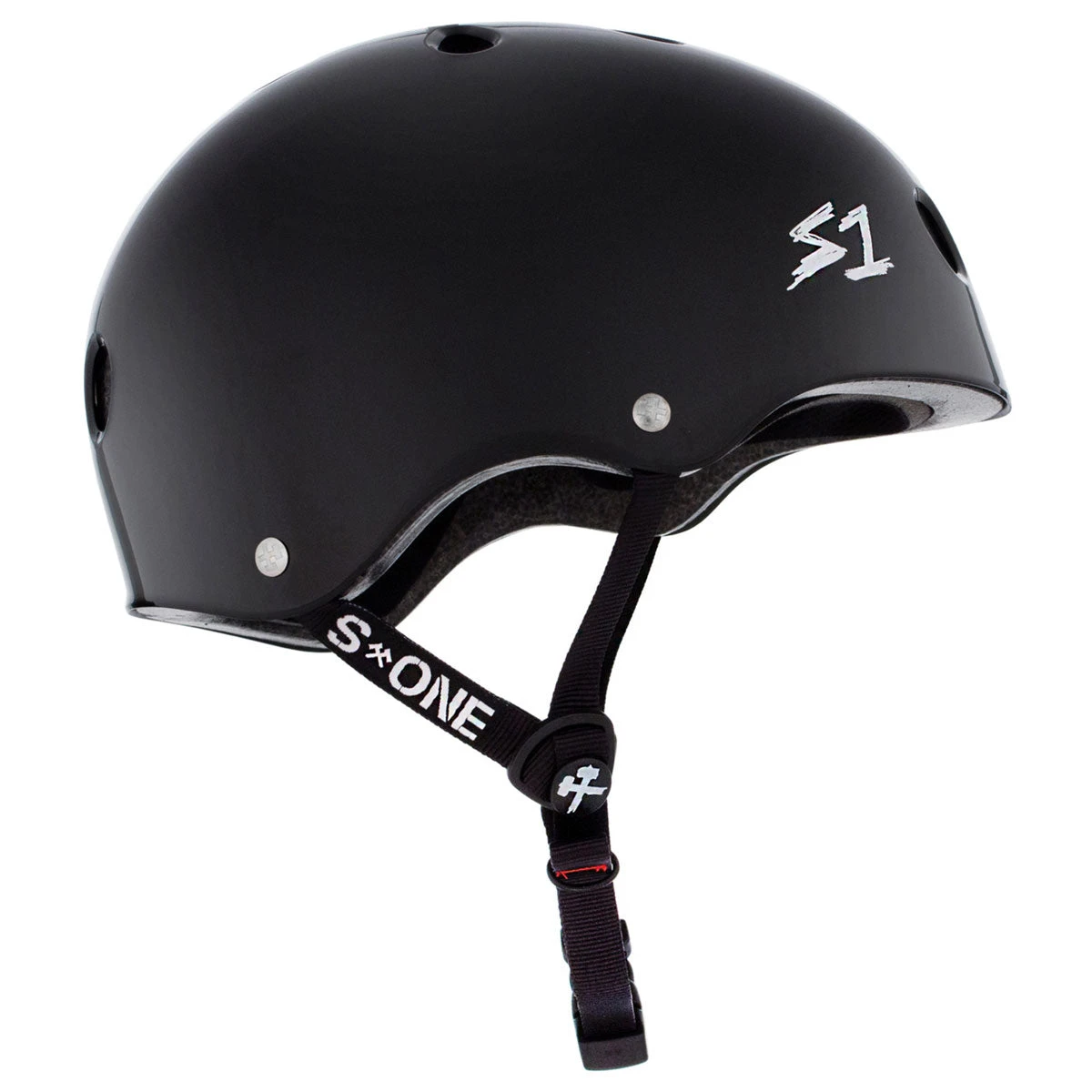 S-One Lifer Helmet - Black Gloss 4 S-One Lifer Helmet - Black Gloss - Image 2