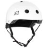 S-One Lifer Helmet - White Gloss 1 S-One Lifer Helmet - White Gloss -DADDIES Skate Gear BQ6A0C5 1