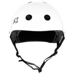 S-One Lifer Helmet - White Gloss -DADDIES Skate Gear BQ6A0C5 3