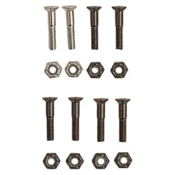 DGK Premium Hardware - Black/Silver - 1"