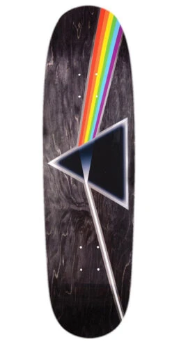 Habitat X Pink Floyd Dark Side Of The Moon Skateboard Deck - Black - 9.00"