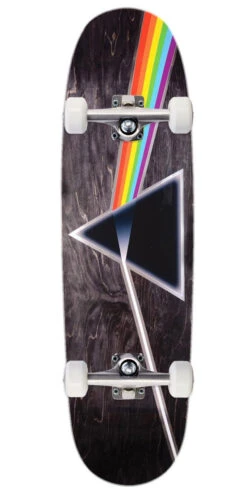 Habitat X Pink Floyd Dark Side Of The Moon Skateboard Complete - Black - 9.00"