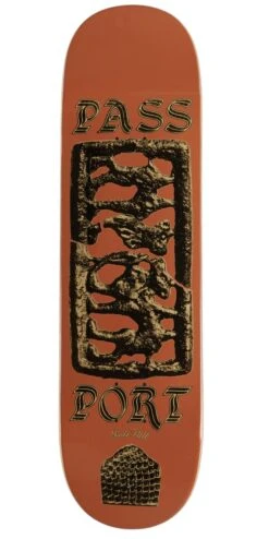 Passport Bronzed Age Josh Skateboard Deck - 8.38"