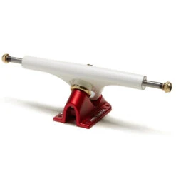 Paris V3 50 Degree Mix-Ups Longboard Trucks - Pearl White/Scarlet Red - 180mm -DADDIES Skate Gear BQ6ACA6 2