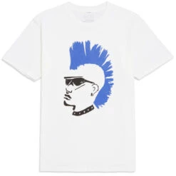 CCS OG Punk T-Shirt - White/Blue