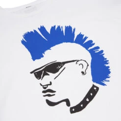 CCS OG Punk T-Shirt - White/Blue -DADDIES Skate Gear BQ6B4C5 3
