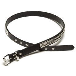 CCS Pyramid Studded Belt - 2 Row - Black 8 CCS Pyramid Studded Belt - 2 Row - Black -DADDIES Skate Gear BQ6B54D 3