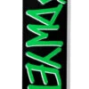 Deathwish O'Dwyer Gang Name Skateboard Deck - Green - 8.25"