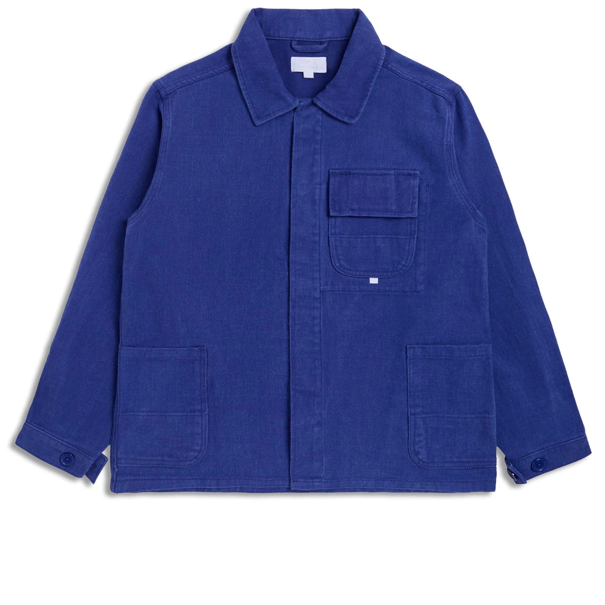 CCS French Cropped Chore Jacket - Blue 4 CCS French Cropped Chore Jacket - Blue - Image 2