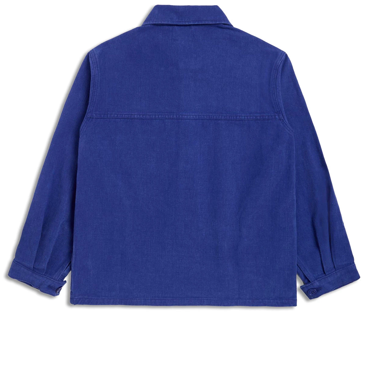 CCS French Cropped Chore Jacket - Blue 7 CCS French Cropped Chore Jacket - Blue - Image 5