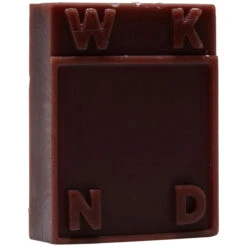 WKND Square Logo Skate Wax - Magenta