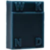 WKND Square Logo Skate Wax - Navy