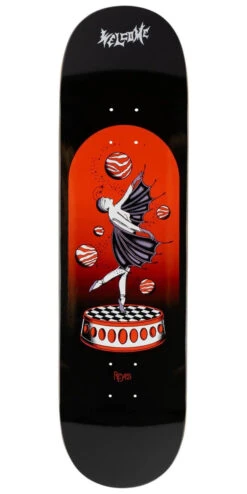 Welcome Dancer Ryan Reyes Skateboard Deck - Black - 8.50"