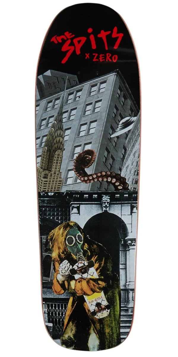 Zero X Spits Gasmask VI Skateboard Deck - 9.50" 3 Zero X Spits Gasmask VI Skateboard Deck - 9.50"