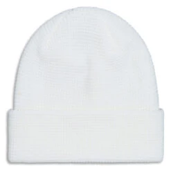 CCS Waffle Knit Beanie - White