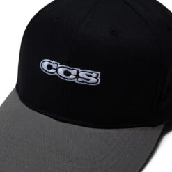CCS Icon Snapback Hat - Black/Grey -DADDIES Skate Gear BQ6BE7E 3