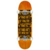 Black Label Shredded Barcode Egg Skateboard Complete - 9.50" -DADDIES Skate Gear BQ6C17F c